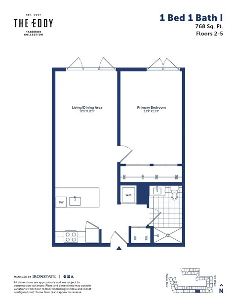 this floor plan is an approximation of a 1 bed 1 bath floor plan